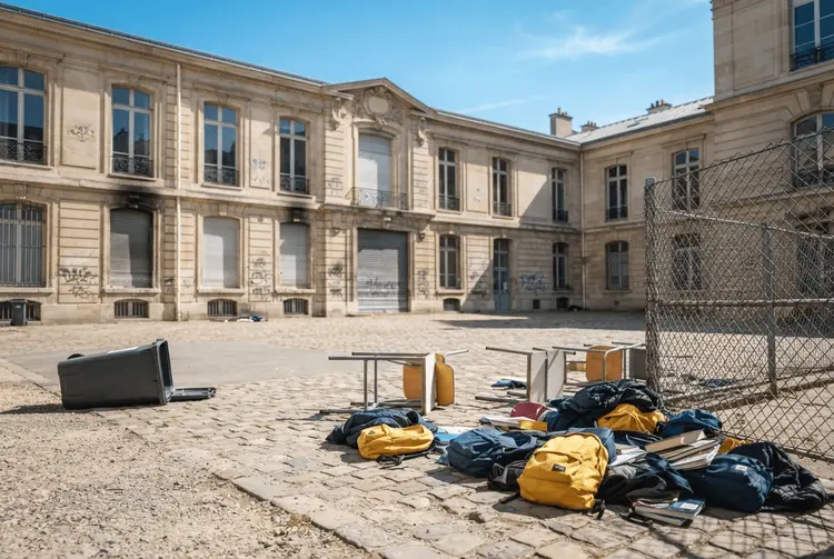 Schulproteste in Frankreich eskalieren zur nächsten großen Krise