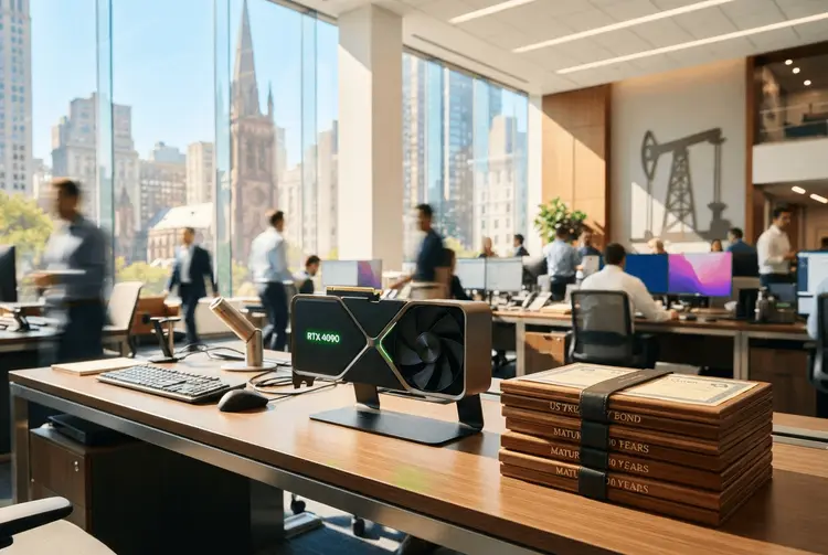 Dow fällt: Ölpreise brechen ein, Renditen steigen – Nvidia mit Kaufpunkt