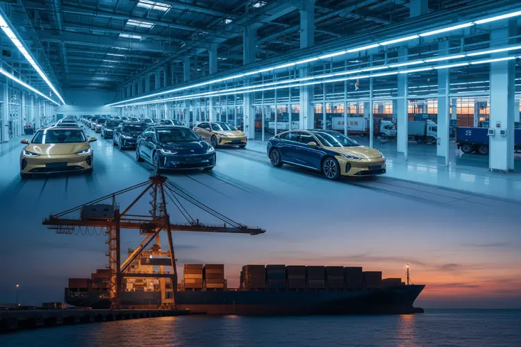 China dominiert E-Auto-Markt: Rekordexporte trotz schwacher Inlandsnachfrage