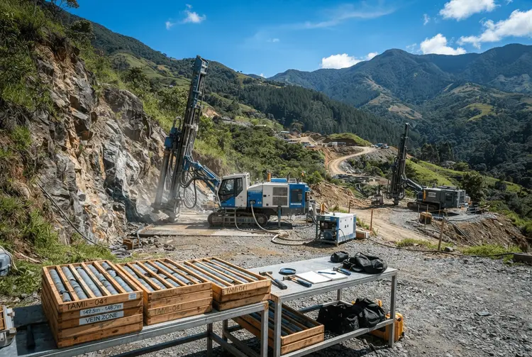 Quimbaya Gold startet Phase 2 in Tahami South mit zweitem Bohrer
