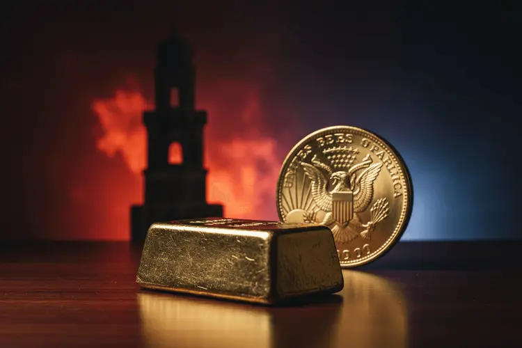 Gold steigt leicht: US-Iran-Spannungen stützen, Wochenverlust droht
