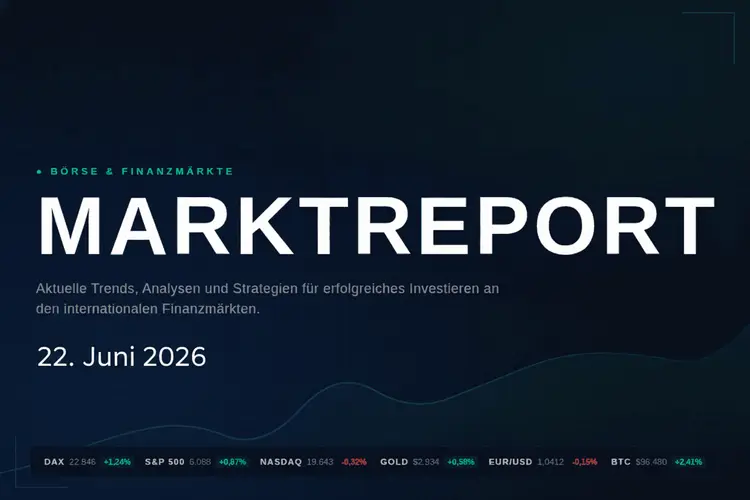 DAX knapp unter 25.000: Wochenplus trotz Iran-Deal-Unsicherheit