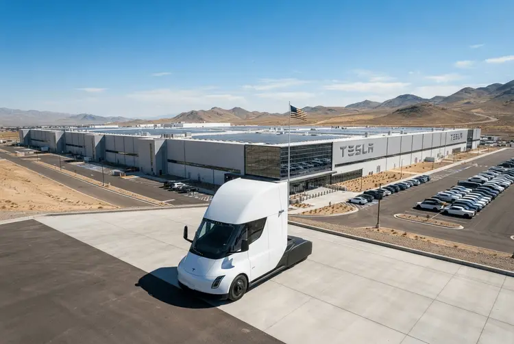 Tesla startet Serienproduktion des Elektro-Lkw Semi in Nevada