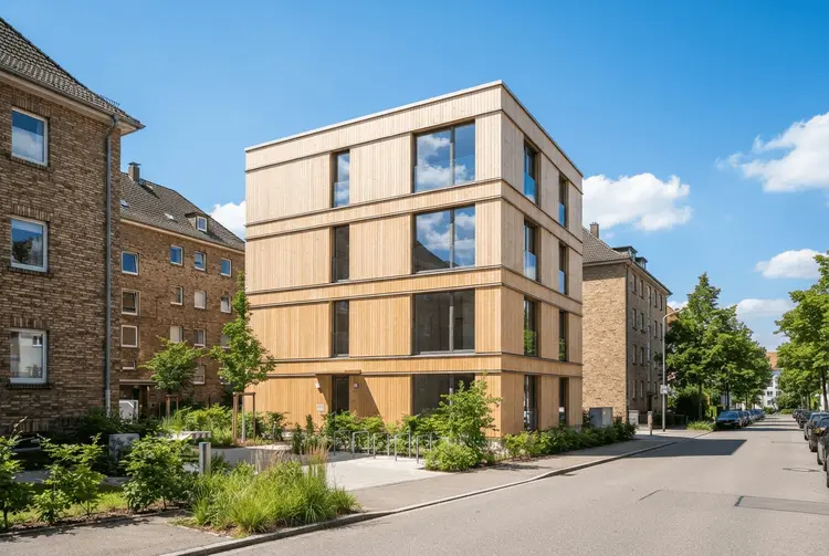 Serieller Holzbau in Stuttgart: Nokera-Konzept überzeugt im Wohnungsbau