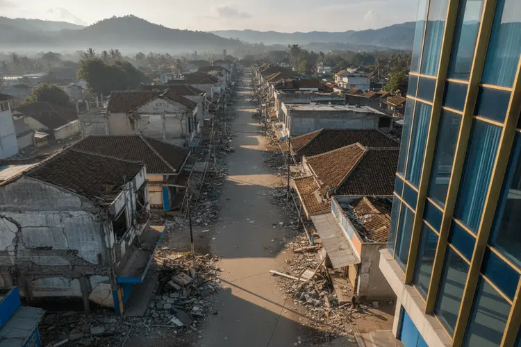 Schweres Erdbeben der Stärke 7,7 erschüttert indonesische Insel Flores