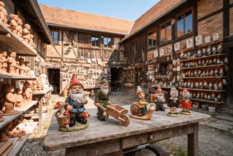 Zwergstatt Gräfenroda: 150 Jahre Gartenzwerg-Handarbeit und der EU-Herkunftsschutz
