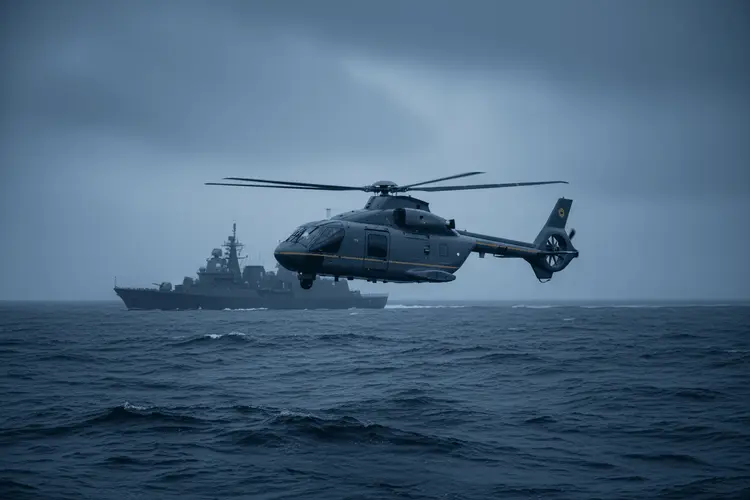 Britische Marine testet autonomen U-Boot-Jäger-Hubschrauber