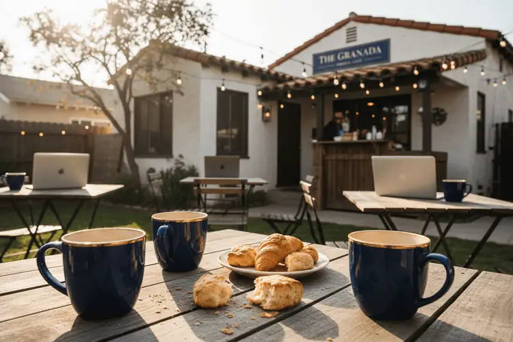 Los Angeles: Ehepaar betreibt erfolgreiches Café im eigenen Wohnhaus