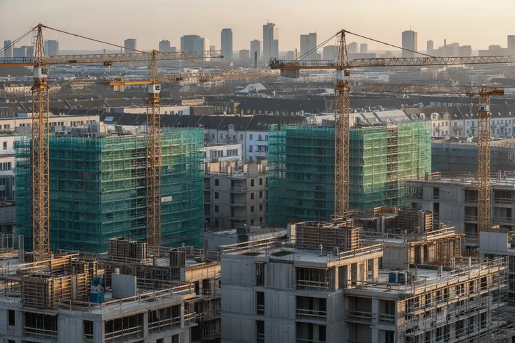 Wohnungsbau: Baugenehmigungen steigen kräftig – Krise noch nicht überwunden