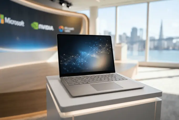 Microsoft und Nvidia stellen KI-Laptop Surface Laptop Ultra vor