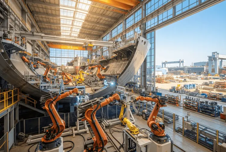 Japan und Südkorea setzen auf Roboter im Schiffbau gegen China