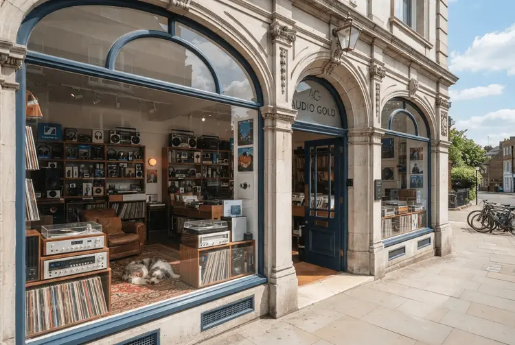 Audio Gold: Wie ein Londoner Laden die Hi-Fi-Welt neu denkt