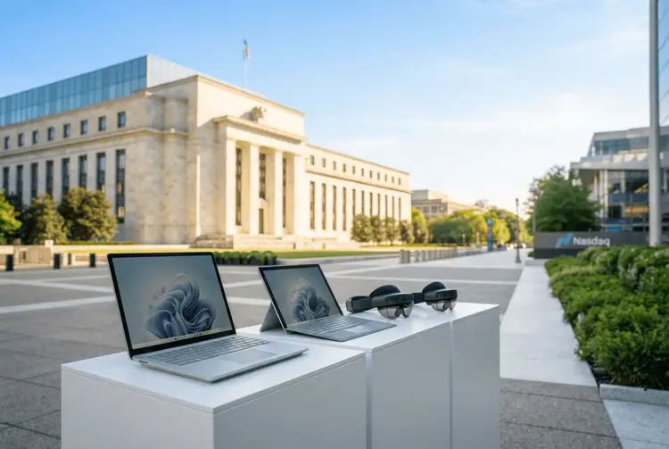 S&P 500 auf Rekordhoch: Fed-Minuten und Microsoft-KI-Event im Fokus