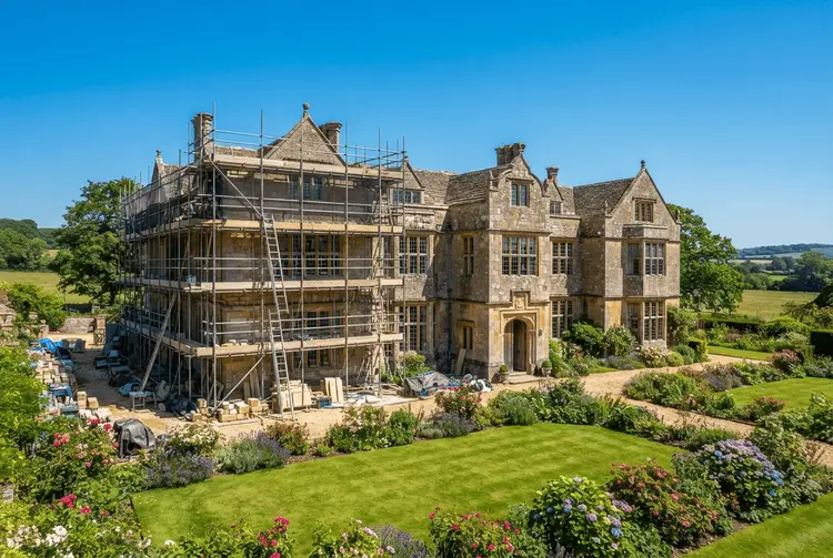 Denkmalgeschütztes Herrenhaus in Wiltshire: Rettung mit Leidenschaft