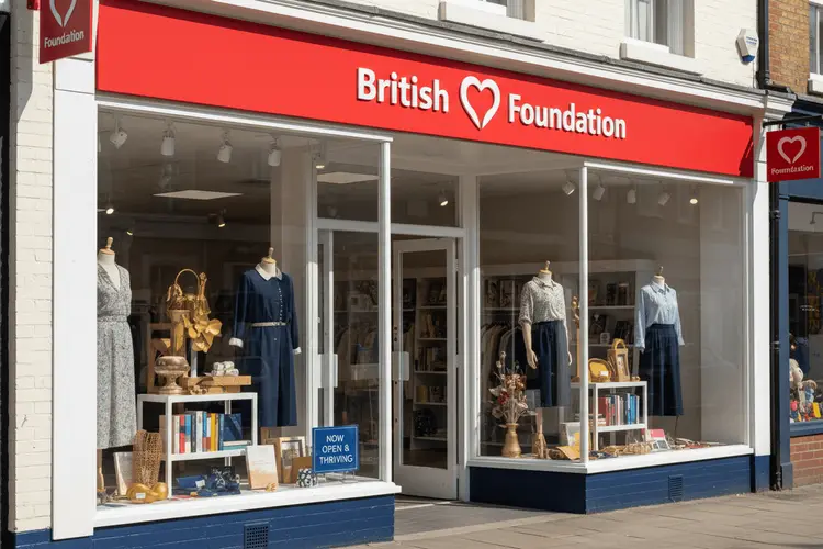 British Heart Foundation schließt rund 150 Charity-Shops in Großbritannien