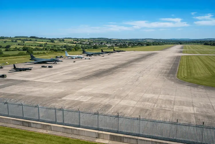 Siebte Festnahme bei Terror-Ermittlungen zu RAF Fairford