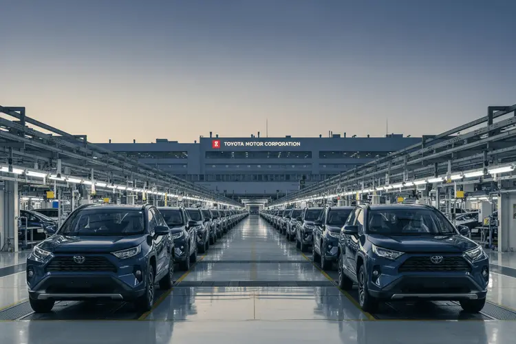 Toyota verteidigt Spitzenposition mit Rekordabsatz von 11,2 Millionen Fahrzeugen