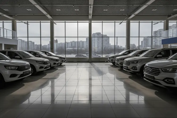 Russischer Automarkt 2025: Verkäufe brechen um 15,6% ein