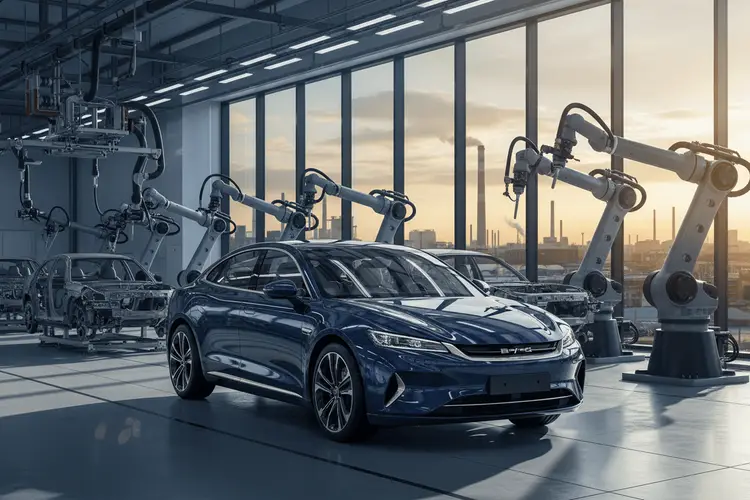 BYD peilt 2026 Auslandsabsatz von 1,5 Millionen Fahrzeugen an