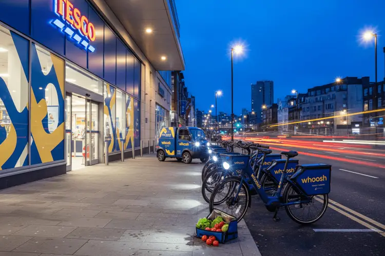 Tesco-Aktie: Schnelllieferdienst Whoosh wird zum Wachstumstreiber