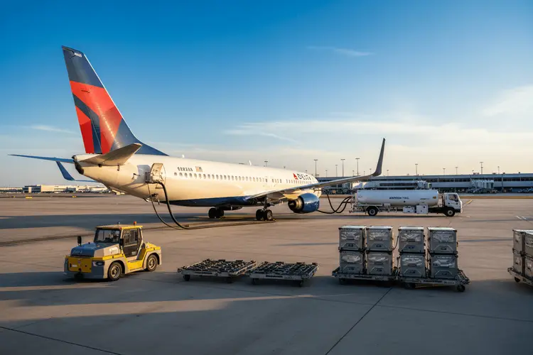 Delta Air Lines erhöht Gepäckgebühren um 10 Dollar wegen Kerosinpreisen