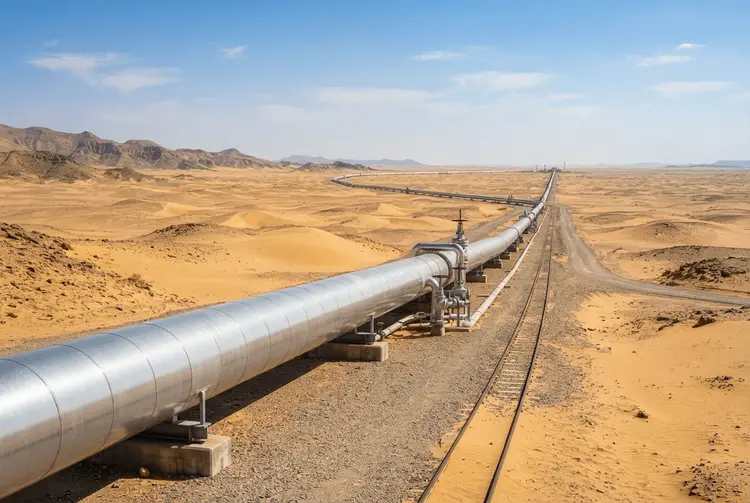 Saudi-Arabien erhöht Ölfluss über wichtige Pipeline auf über 80% der Kapazität