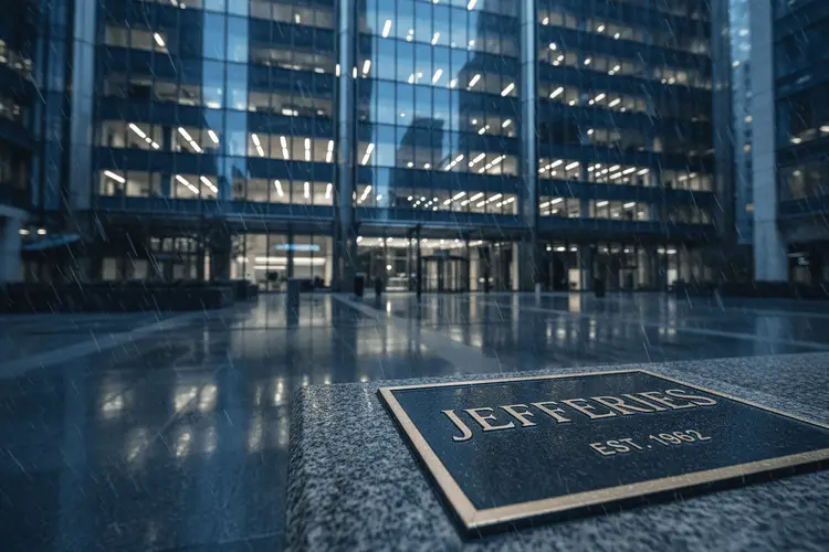 Jefferies unter Druck: Kreditengagements bei insolventen Firmen belasten Aktie