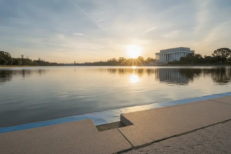 US-Olympionike David Hearn wegen Sachbeschädigung am Reflecting Pool angeklagt