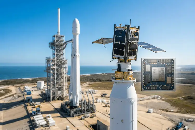 Google schickt ersten Prototyp-Satellit mit KI-Chips ins All