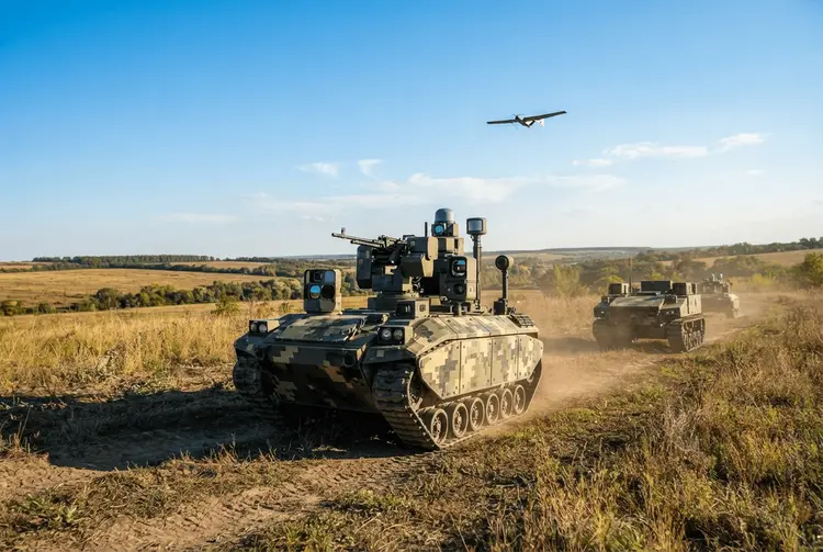Ukraine-Roboterangriff im Donbas deckt Schwachstelle in Putins Kriegsmaschinerie auf