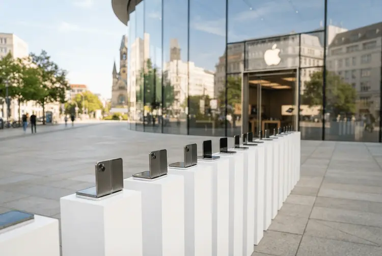 iPhone Duo: Apple-Fans stürmen Läden zum faltbaren iPhone
