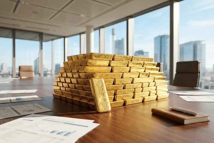 Pensionsfonds setzen weniger auf Gold als Absicherung gegen Anleihen