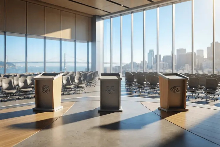 KI-CEOs liefern sich hitzige Debatte bei Salesforce-Event in San Francisco