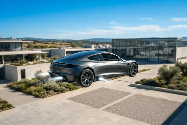Tesla zeigt fliegendes Sportauto: Weg frei für Musk-Megafusion?