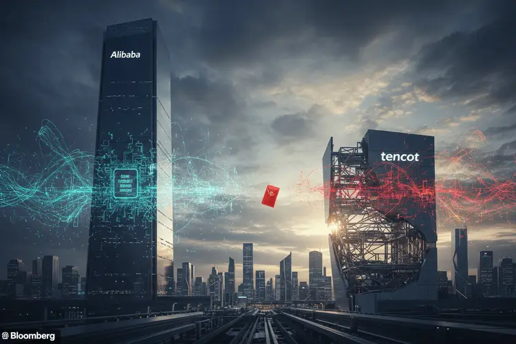 Chinas KI-Wettlauf: Alibaba zieht an Tencent vorbei