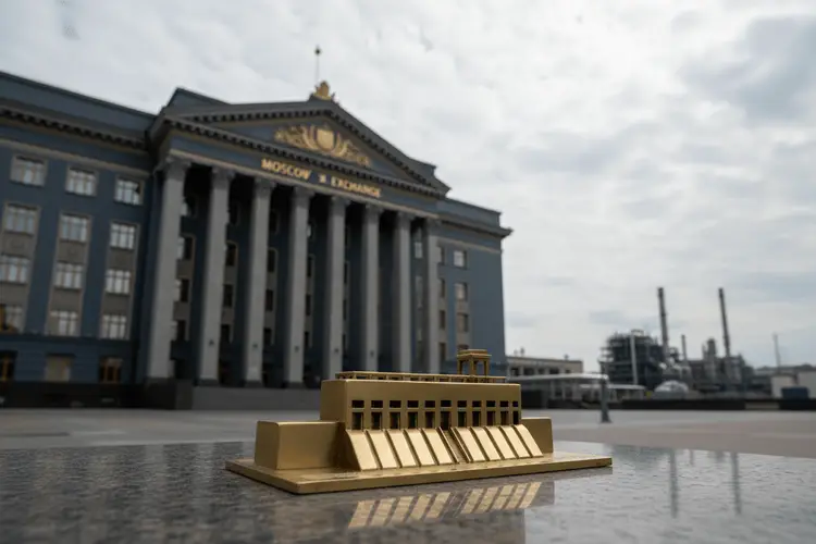 Russischer Aktienmarkt: MOEX Index stagniert bei gemischter Handelsbilanz