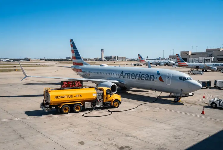 Historischer Druck bei Kraftstoffkosten: American Airlines senkt Prognosen