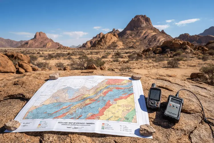 Skeleton Coast Uranium schließt Digitalisierung historischer Namibia-Daten ab