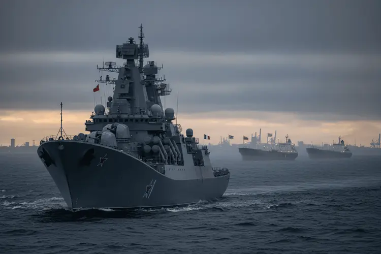 Russland droht mit Marine-Einsatz gegen westliche Schiffsbeschlagnahmen