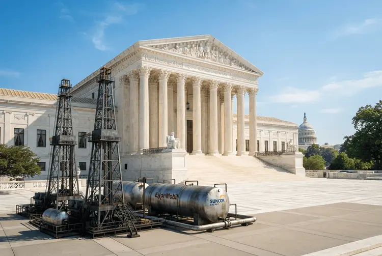 Exxon und Suncor kämpfen vor Supreme Court gegen Klimaschadensersatz