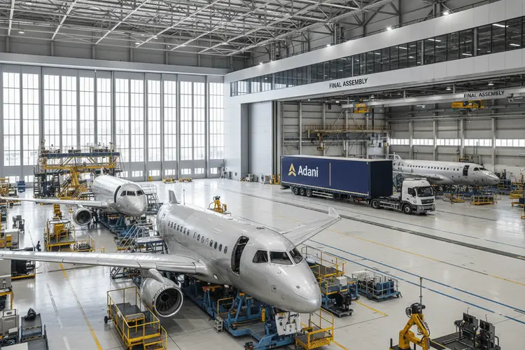 Adani Group und Embraer planen Flugzeugproduktion in Indien