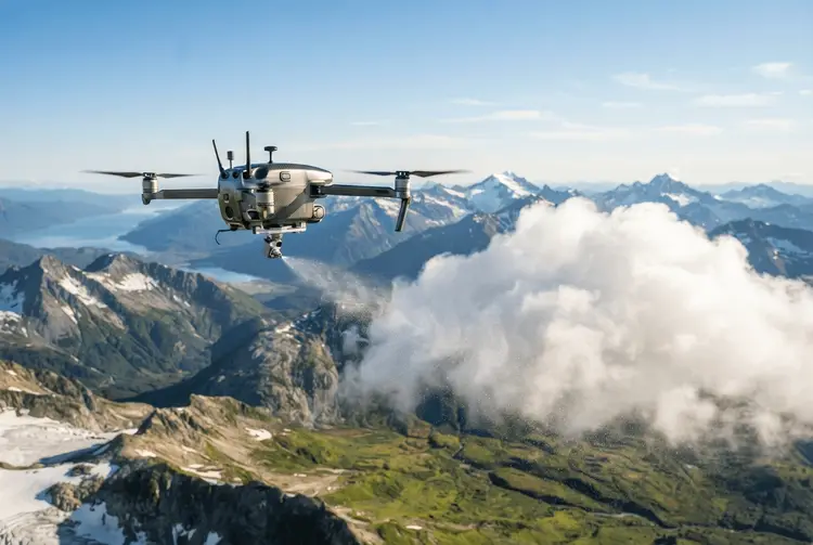 Rainmaker: Drohnen sollen Cloud Seeding effektiver machen