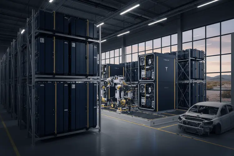 Tesla Energy profitiert von Batterie-Wende: Hersteller setzen auf Stromspeicher statt E-Autos