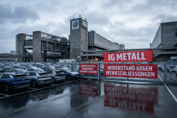 Volkswagen-Krise: IG Metall droht mit Widerstand gegen Werksschließungen