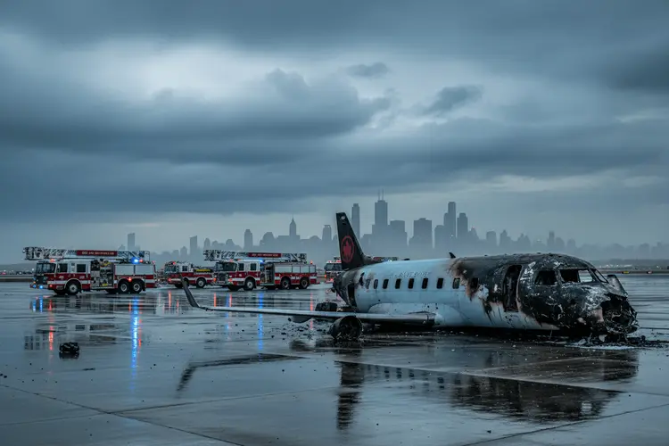 Flugzeugkollision in New York: Zwei Piloten sterben am LaGuardia