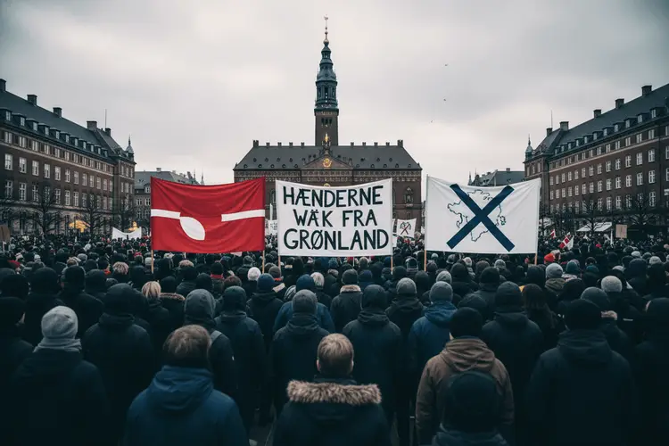 Tausende demonstrieren in Dänemark gegen Trumps Grönland-Pläne
