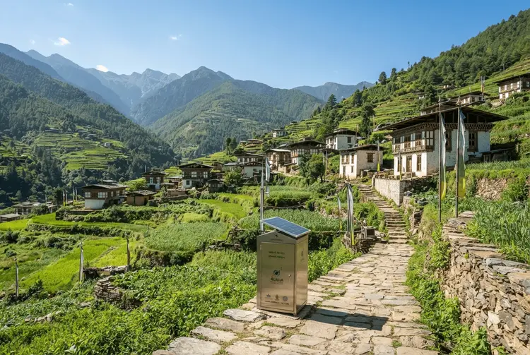 Qore3 und GCIT bringen Blockchain-Technologie in bhutanisches Himalaya-Dorf