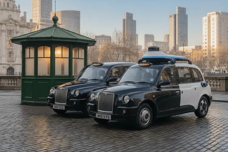 Londoner Taxifahrer-Familie trifft auf fahrerlose Zukunft mit Waymo