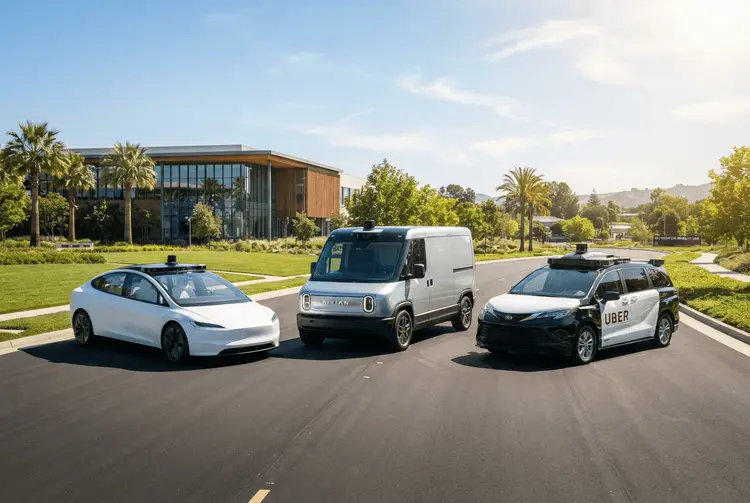 Tesla, Rivian und Uber fallen: Warum Uber die beste Robotaxi-Wette ist