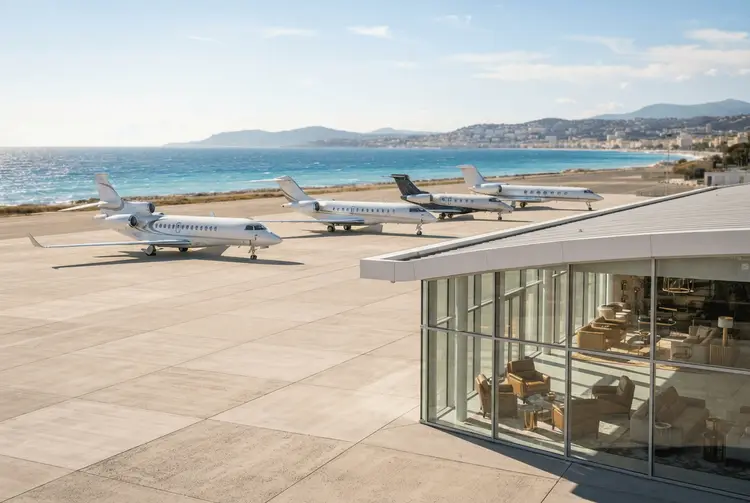 Kerosinmangel lässt Privatjets in Nizza und Italien am Boden